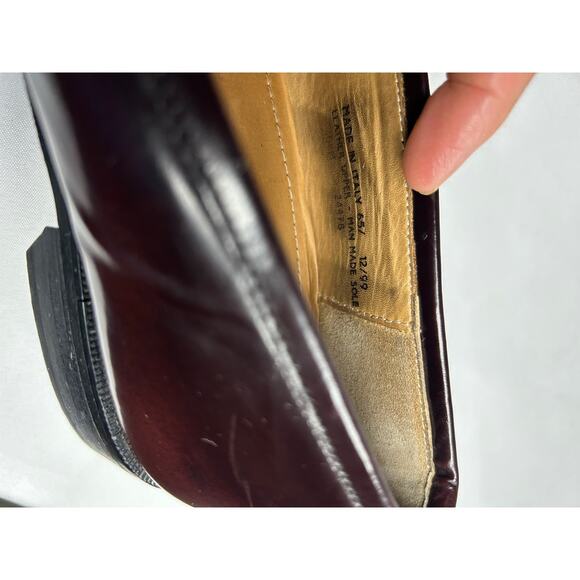 Bostoninan Florentine Men\'s Kiltie Tassel Loafers Shoes Size 10M Leather Cognac main image 4